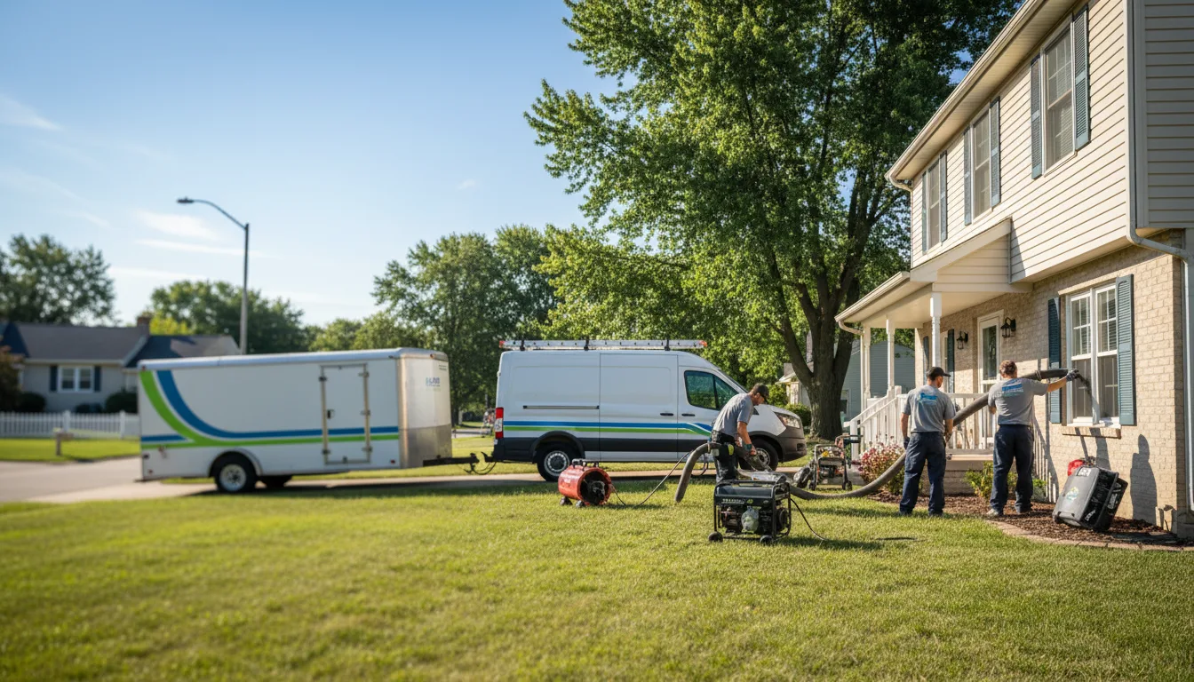 Flooded Basement Restoration And Cleanup With Repair in Grover, NC near me